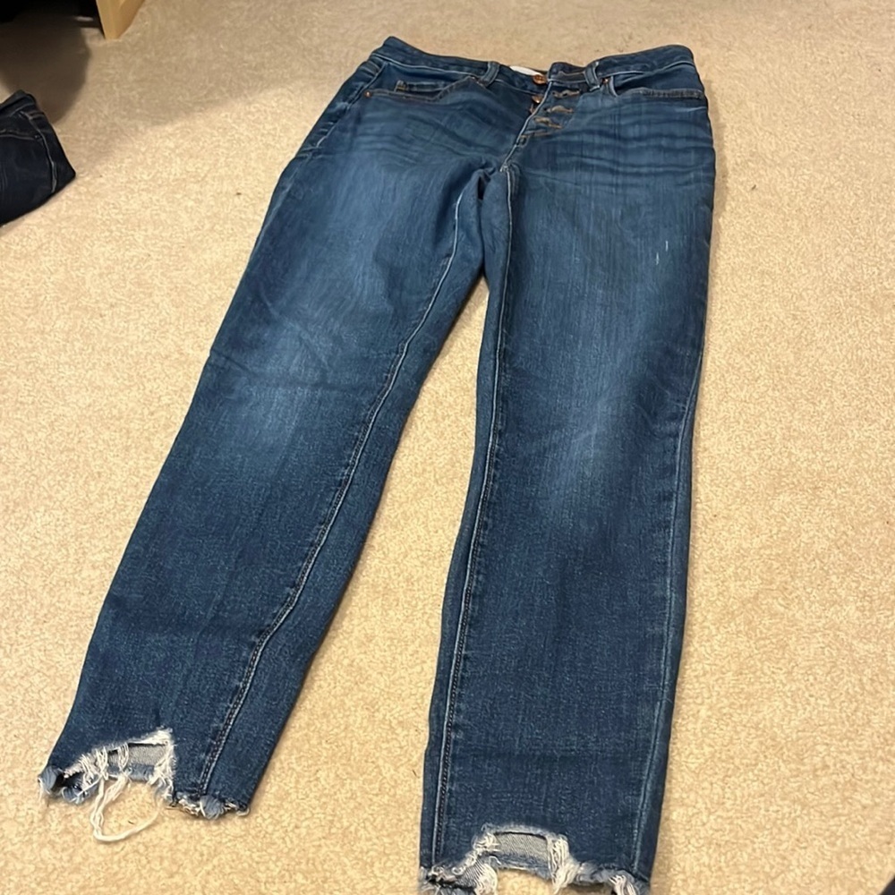 Loft, curvy high waist skinny size 0